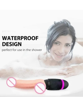 Sex G Spot Dildo Dual Vibration Silicone Waterproof Female Vagina Clit Massager Adult Sex Products Toy Erotics