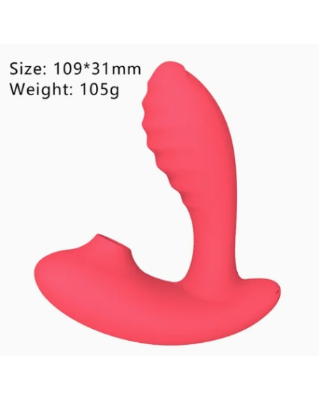 Clitoris Sucking Vibrator Female Wearing Dildo to Stimulate G Spot 10 Frequency Nipples Sucking Vibration Adult Products